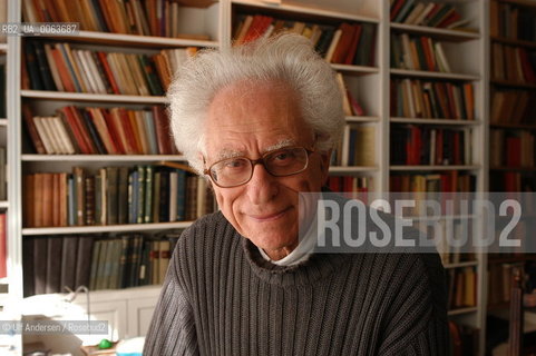 French ethnologist Charles Malamoud. Paris, September 29, 2005 - ©Ulf Andersen/Rosebud2