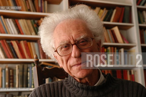 French ethnologist Charles Malamoud. Paris, September 29, 2005 - ©Ulf Andersen/Rosebud2