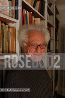 French ethnologist Charles Malamoud. Paris, September 29, 2005 - ©Ulf Andersen/Rosebud2