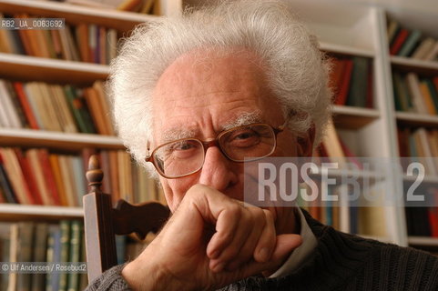 French ethnologist Charles Malamoud. Paris, September 29, 2005 - ©Ulf Andersen/Rosebud2