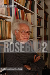 French ethnologist Charles Malamoud. Paris, September 29, 2005 - ©Ulf Andersen/Rosebud2