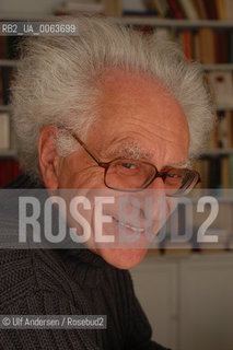 French ethnologist Charles Malamoud. Paris, September 29, 2005 - ©Ulf Andersen/Rosebud2