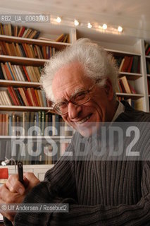 French ethnologist Charles Malamoud. Paris, September 29, 2005 - ©Ulf Andersen/Rosebud2