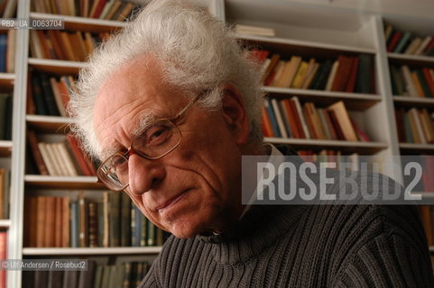 French ethnologist Charles Malamoud. Paris, September 29, 2005 - ©Ulf Andersen/Rosebud2