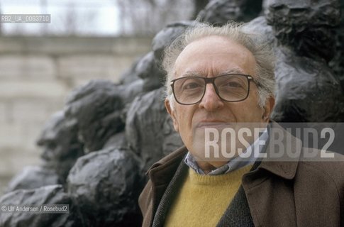 Italian writer Luigi Malerba. Paris, March 22, 1994 - ©Ulf Andersen/Rosebud2