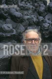 Italian writer Luigi Malerba. Paris, March 22, 1994 - ©Ulf Andersen/Rosebud2