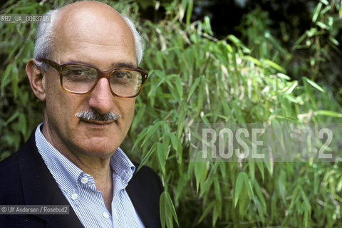 Australian writer David Malouf. Paris, May 14, 1990 - ©Ulf Andersen/Rosebud2