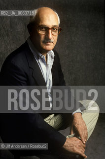 Australian writer David Malouf. Paris, May 14, 1990 - ©Ulf Andersen/Rosebud2