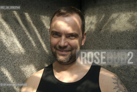 Icelandic writer Stefan Mani. Lyon, April 10, 2010 - ©Ulf Andersen/Rosebud2