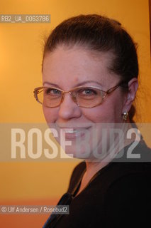 Rusian crime novelist Alexandra Marinina. Moscow, February 3, 2005 - ©Ulf Andersen/Rosebud2