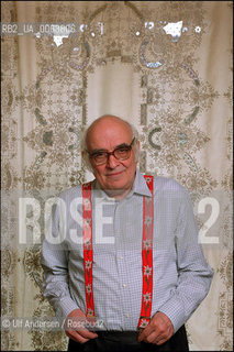 Italian writer Giovanni Mariotti. Milano, November 2, 2000 - ©Ulf Andersen/Rosebud2