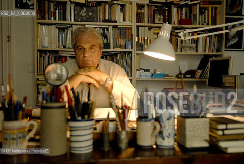 Spanish writer Juan Marse. Barcelona, May 20, 2007 - ©Ulf Andersen/Rosebud2