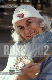 Spanish writer Carmen Martin Gaite. Paris, June 30, 1999 - ©Ulf Andersen/Rosebud2