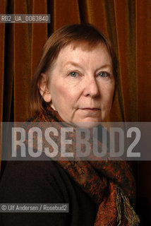 American writer Valerie Martin. Paris, April 8, 2008 - ©Ulf Andersen/Rosebud2