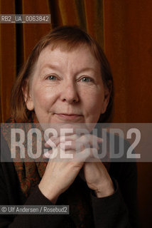 American writer Valerie Martin. Paris, April 8, 2008 - ©Ulf Andersen/Rosebud2