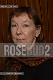 American writer Valerie Martin. Paris, April 8, 2008 - ©Ulf Andersen/Rosebud2