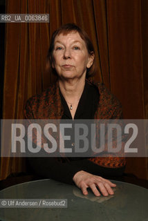 American writer Valerie Martin. Paris, April 8, 2008 - ©Ulf Andersen/Rosebud2