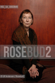 American writer Valerie Martin. Paris, April 8, 2008 - ©Ulf Andersen/Rosebud2