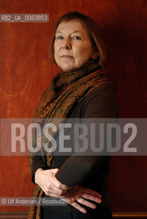 American writer Valerie Martin. Paris, April 8, 2008 - ©Ulf Andersen/Rosebud2