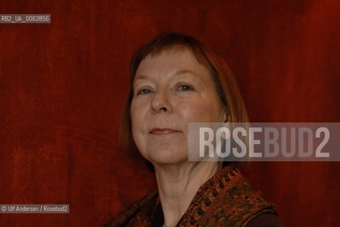 American writer Valerie Martin. Paris, April 8, 2008 - ©Ulf Andersen/Rosebud2