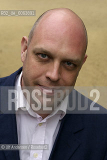 English writer Owen Matthews. Paris, June 10, 2009 - ©Ulf Andersen/Rosebud2