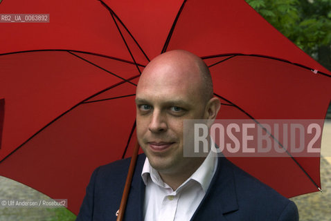 English writer Owen Matthews. Paris, June 10, 2009 - ©Ulf Andersen/Rosebud2