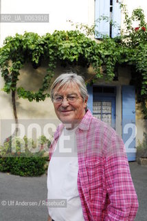 English writer Peter Mayle, in Provence, France. Lourmarin, September 21, 2006 - ©Ulf Andersen/Rosebud2