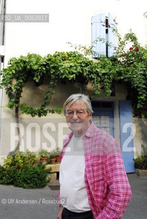 English writer Peter Mayle, in Provence, France. Lourmarin, September 21, 2006 - ©Ulf Andersen/Rosebud2