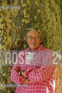 English writer Peter Mayle, in Provence, France. Lourmarin, September 21, 2006 - ©Ulf Andersen/Rosebud2