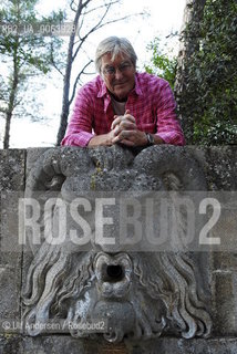 English writer Peter Mayle, in Provence, France. Lourmarin, September 21, 2006 - ©Ulf Andersen/Rosebud2