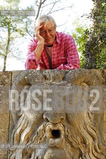 English writer Peter Mayle, in Provence, France. Lourmarin, September 21, 2006 - ©Ulf Andersen/Rosebud2