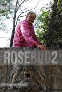 English writer Peter Mayle, in Provence, France. Lourmarin, September 21, 2006 - ©Ulf Andersen/Rosebud2