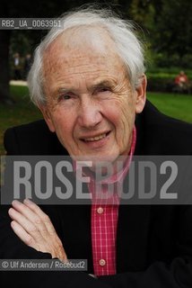 Irish writer Frank Mc Court. Paris, October 12, 2006 - ©Ulf Andersen/Rosebud2