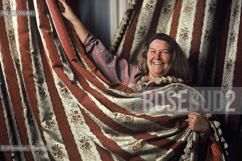 Australian writer Colleen Mac Cullough. Paris, October 23, 1990 - ©Ulf Andersen/Rosebud2