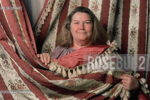 Australian writer Colleen Mac Cullough. Paris, October 23, 1990 - ©Ulf Andersen/Rosebud2