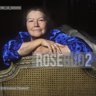 Australian writer Colleen Mac Cullough. Paris, April 19, 1997 - ©Ulf Andersen/Rosebud2