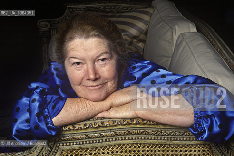 Australian writer Colleen Mac Cullough. Paris, April 19, 1997 - ©Ulf Andersen/Rosebud2