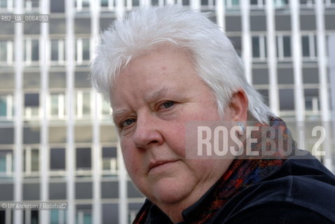 English writer Val McDermid. Paris, March 16, 2007 - ©Ulf Andersen/Rosebud2