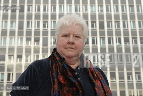 English writer Val McDermid. Paris, March 16, 2007 - ©Ulf Andersen/Rosebud2