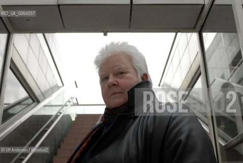 English writer Val McDermid. Paris, March 16, 2007 - ©Ulf Andersen/Rosebud2