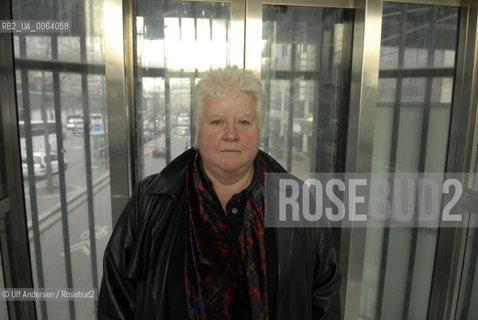 English writer Val McDermid. Paris, March 16, 2007 - ©Ulf Andersen/Rosebud2