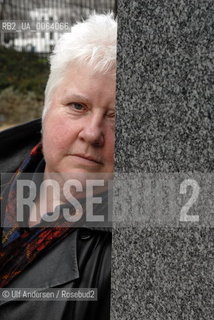 English writer Val McDermid. Paris, March 16, 2007 - ©Ulf Andersen/Rosebud2