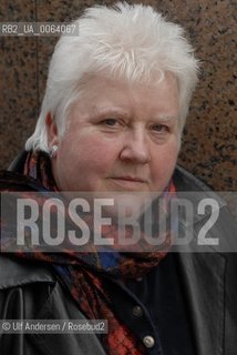 English writer Val McDermid. Paris, March 16, 2007 - ©Ulf Andersen/Rosebud2