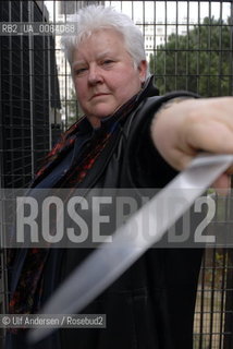 English writer Val McDermid. Paris, March 16, 2007 - ©Ulf Andersen/Rosebud2