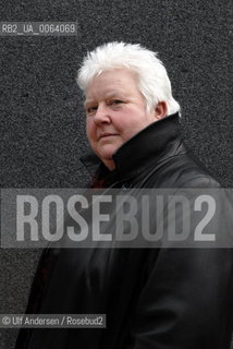 English writer Val McDermid. Paris, March 16, 2007 - ©Ulf Andersen/Rosebud2