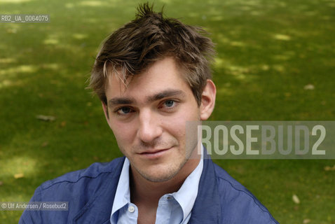 American writer Nick Mc Donell. Paris, June 25, 2008 - ©Ulf Andersen/Rosebud2