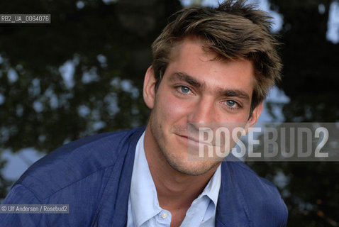 American writer Nick Mc Donell. Paris, June 25, 2008 - ©Ulf Andersen/Rosebud2