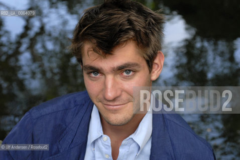 American writer Nick Mc Donell. Paris, June 25, 2008 - ©Ulf Andersen/Rosebud2