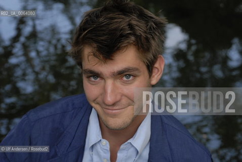 American writer Nick Mc Donell. Paris, June 25, 2008 - ©Ulf Andersen/Rosebud2