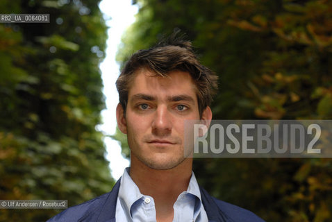 American writer Nick Mc Donell. Paris, June 25, 2008 - ©Ulf Andersen/Rosebud2